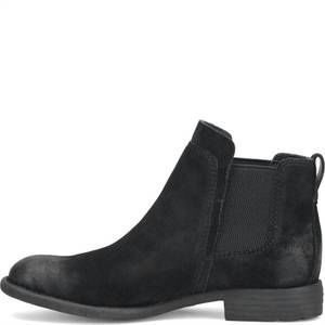NEW BORN women's laney suede distressed boots in black